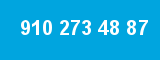910 273 48 87 910 273 48 87